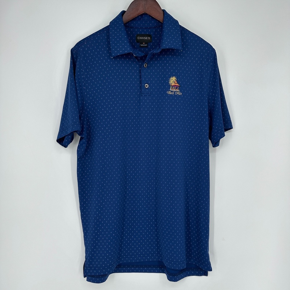 Chase 54 Bali Hai Country Club Medium blue polo All over Print